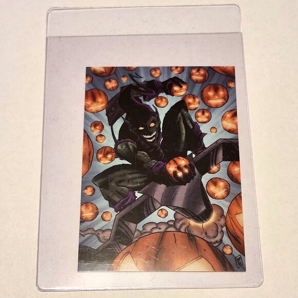 *4 for $20* Green Goblin Limited Edition Art Card - Bam Box - Marvel Spi… - Picture 1 of 2